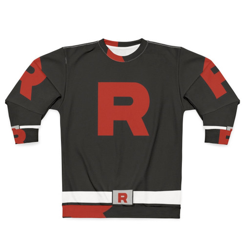 Team Rocket Grunt Rocket Belt Sweatshirt for Pokemon Cosplay