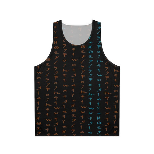 Paleo Hebrew Alephbet Unisex Tank Top