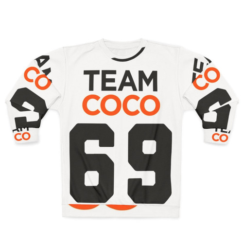 Team Coco Football-Style Sweatshirt