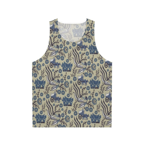 Padang Batik Unisex Tank Top with Minangkabau Cultural Motif