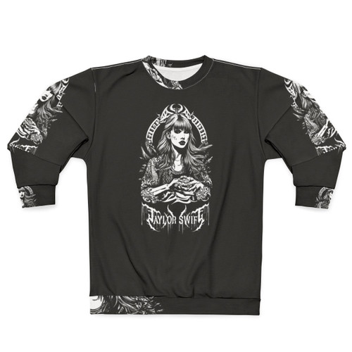 Taylor Swift Black Metal Sweatshirt
