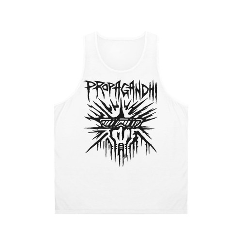 Unisex tank top with graphic design for music fans