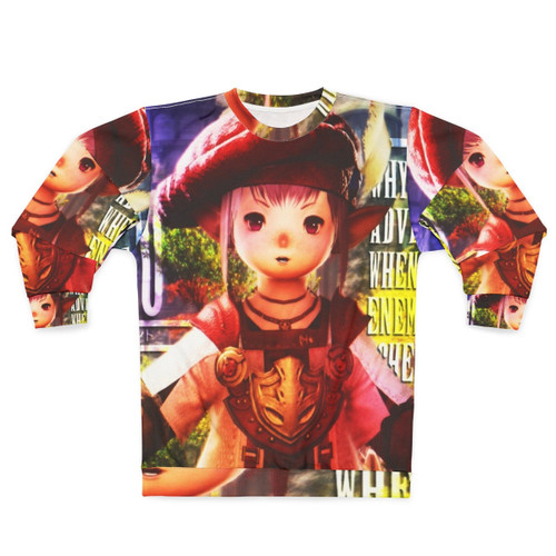 Tataru The Wise Accountant Final Fantasy FFXIV Sweatshirt
