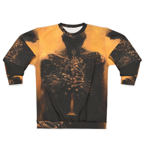 Zdzisław Beksiński inspired musician surrealist art sweatshirt