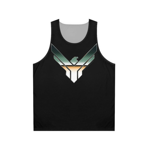 House Atreides Chrome Symbol Unisex Tank Top