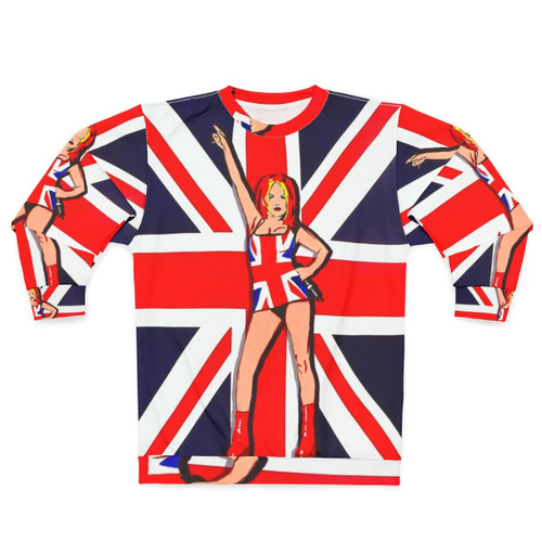 Union Jack sweatshirt with British flag design