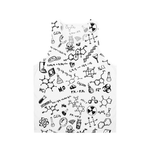 Chemistry Pattern Unisex Tank Top