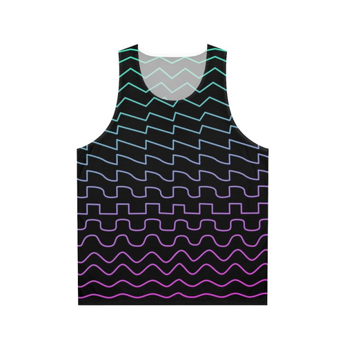 Synthesizer Waveforms Unisex Music Tank Top