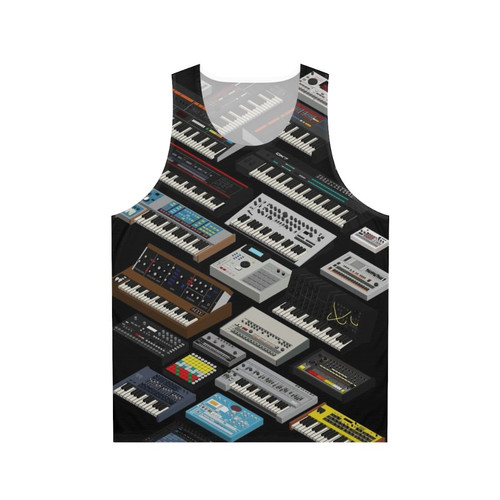 Synthesizer Musician and Collector Unisex Tank Top