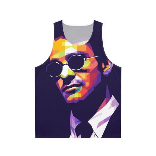 Charlie Cox Daredevil superhero pop art portrait unisex tank top