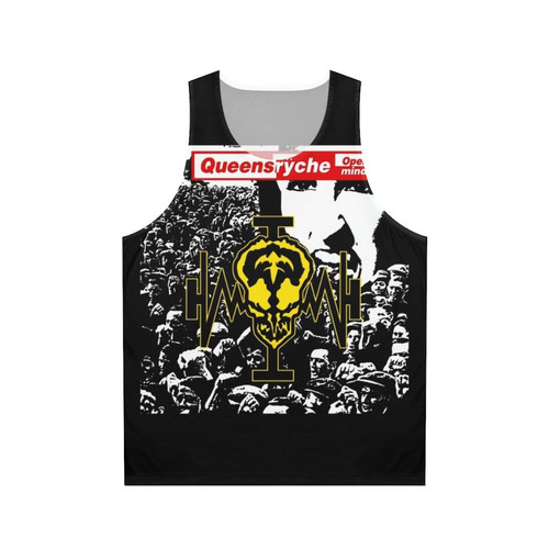 Operation Mindcrime Unisex Tank Top with Queensryche Logo