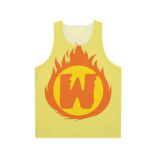 Superhero Letter W Insignia Unisex Tank Top