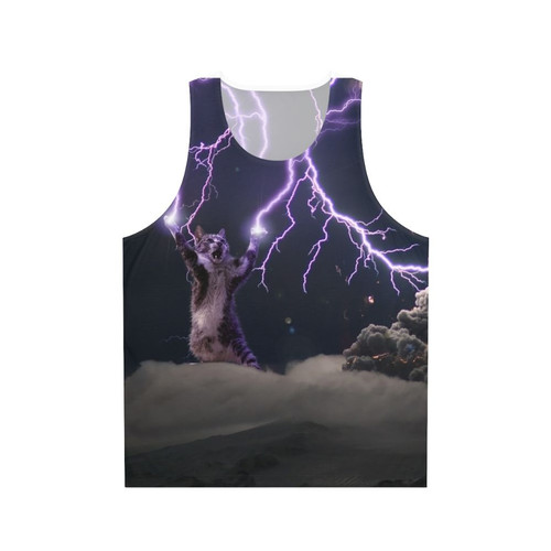 Cat Lightning Unisex Tank Top