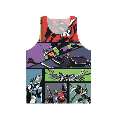 Super Robot Unisex Anime Tank Top