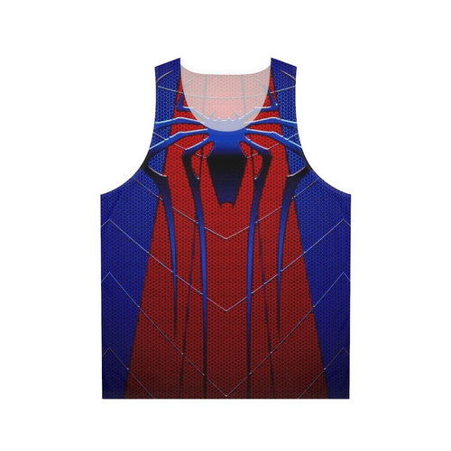 Spider web art unisex traditional art tank top