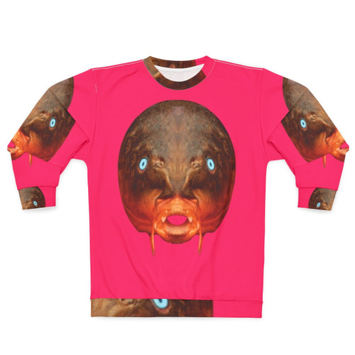 Trout Mask Replica Sweatshirt featuring experimental music and psychedelic 60s design