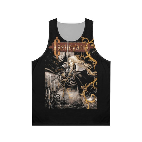 Castlevania Symphony Of The Night Unisex Fan Art Tank Top