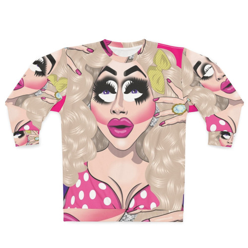 Trixie Mattel's Pink Vision Sweatshirt - Drag Queen Pop Culture Apparel