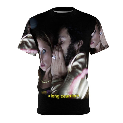 T-shirt featuring artwork inspired by the 2012 album "Long Courrier" by the French pop band BB Brunes