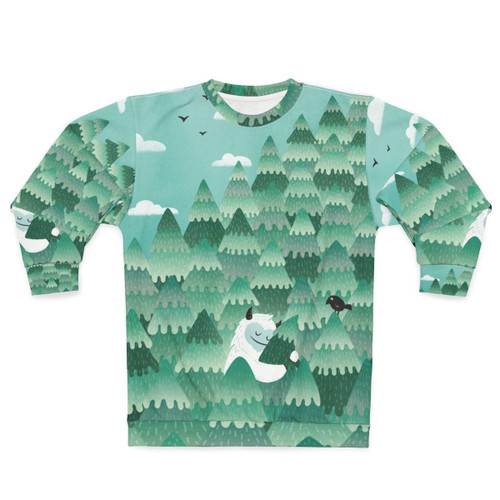 Tree Hugger Nature Themed Sweatshirt