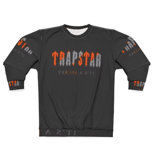 Trapstar orange stripes sweatshirt for men