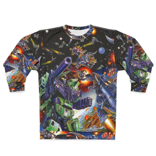 Transformers G1 Japanese Box Battle Sweatshirt