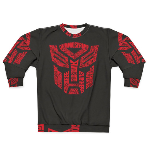 Transformers Autobots Red Sweatshirt