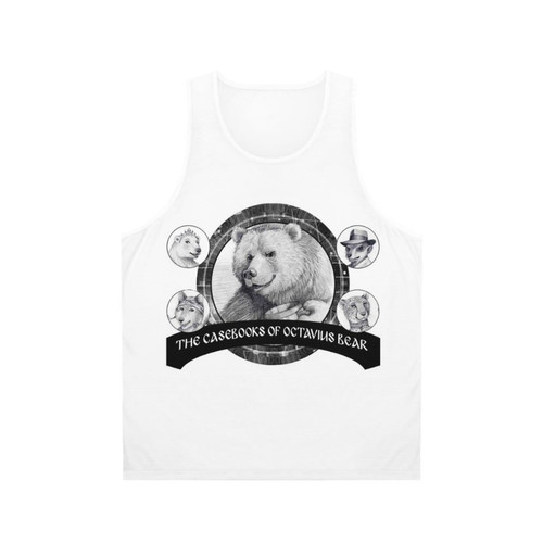 Unisex Casebooks of Octavius Bear Tank Top