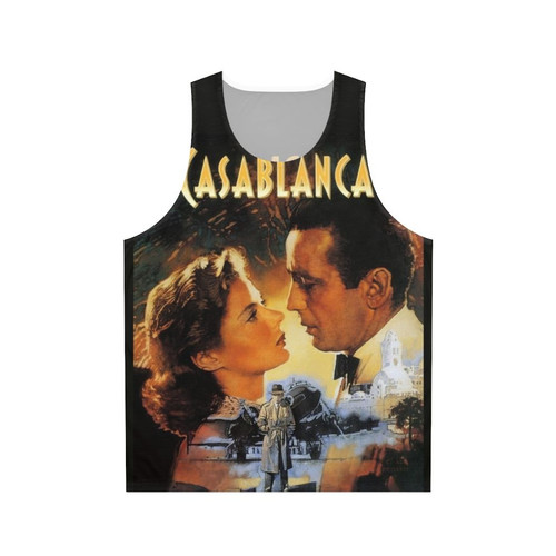 Casablanca movie vintage unisex tank top