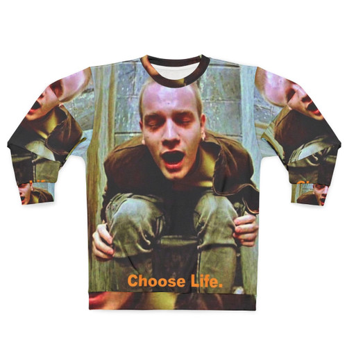 Trainspotting Movie Sweatshirt with Ewan McGregor