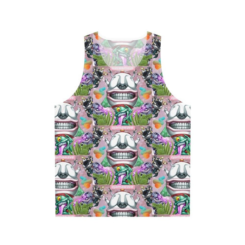 Ojama Wave Unisex Yugioh Vaporwave Aesthetic Tank Top