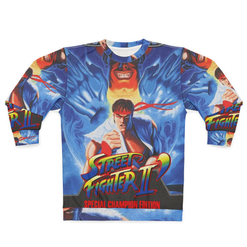 Retro Street Fighter II Video Game Sweatshirt