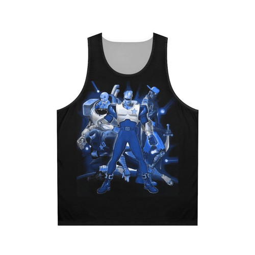 Unisex Retro Gaming Cap Commando Tank Top