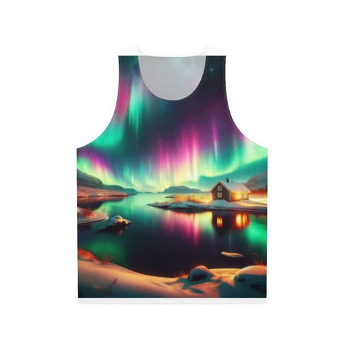 Northern Lights Aurora Borealis Unisex Tank Top