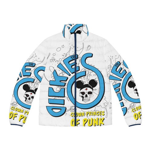 The Dickies Clown Puffer Jacket with punk and music inspired design