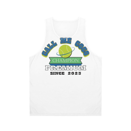 Coco Gauff Unisex Tennis Tank Top