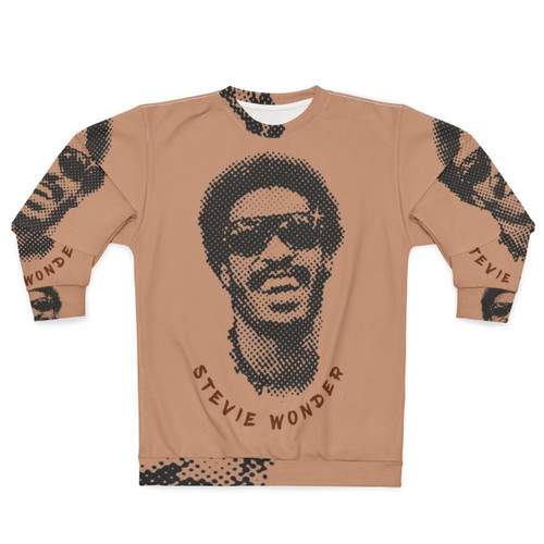 Stevie Wonder portrait sweatshirt