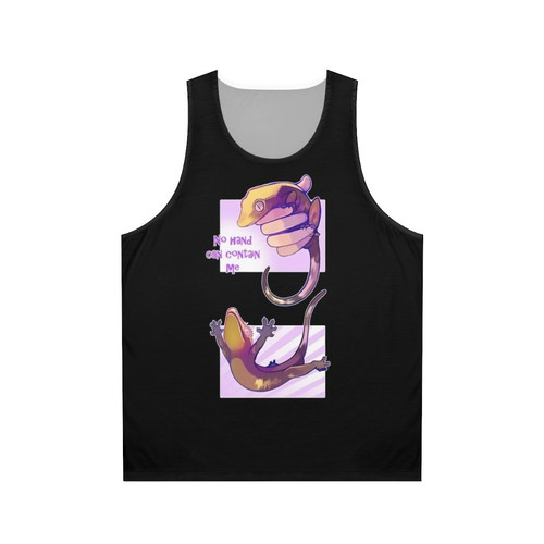 Unisex crested gecko tank top