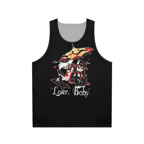 Hazbin Hotel Angel Dust and Husk Unisex Tank Top