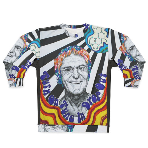 Retro Timothy Leary Psychedelic Sweatshirt