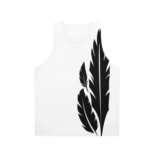 Hawkmoon Unisex Tank Top with Destiny 2 Inspired Feather Design