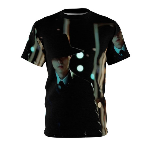 Goblin Korean drama inspired Grim Reaper design printed on a t-shirt