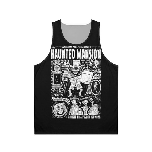 Haunted mansion spookshow unisex tank top