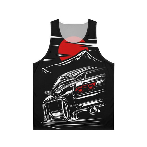 Nissan Silvia S13 Haruna Design Unisex Tank Top