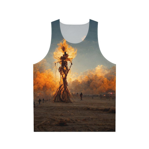 Unisex Burning Man Tank Top