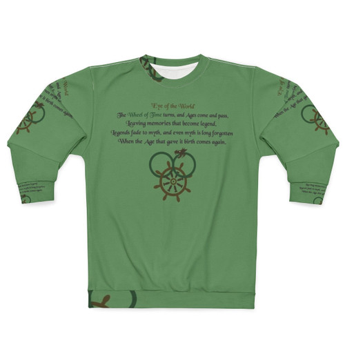 Thus Spins the Wheel of Time Sweatshirt - Wheel of Time Inspired Clothing