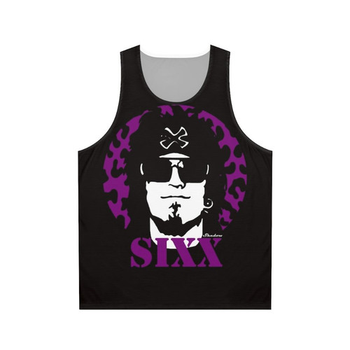 Nikki Sixx 80s rock music icon metalhead fashion rocker tank top