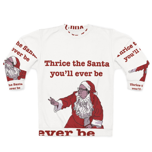 Matt Foley Christmas Sweatshirt with Chris Farley design