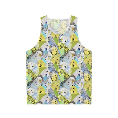 Budgie Parakeet Unisex Tank Top