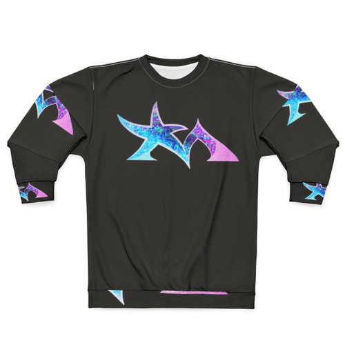 Star Madman Synth-Pop Sweatshirt featuring Retro Electronica Music Logo